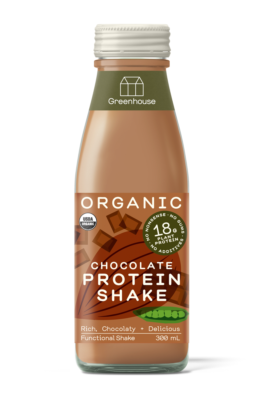 Chocolate Protein Shake Greenhouse