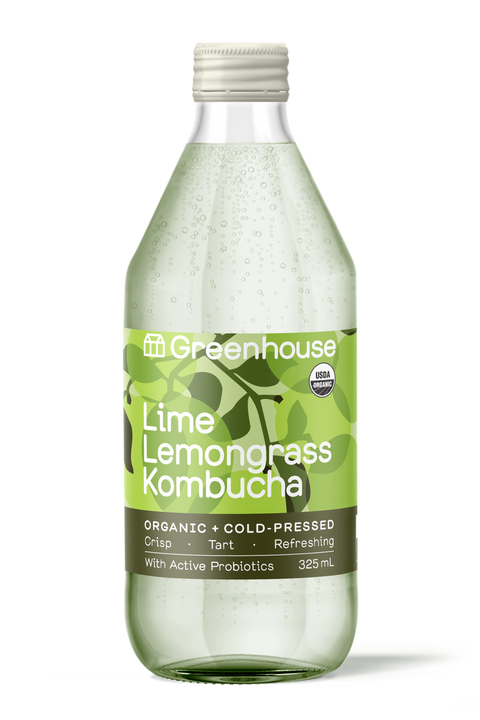 Lime Lemongrass Kombucha